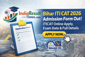 Bihar ITI CAT Admission 2026