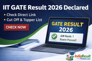 IIT GATE Result 2026