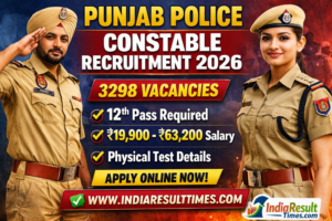 Punjab Police Constable Recruitment 2026