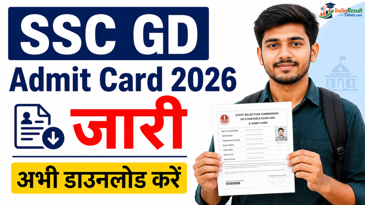 SSC GD Constable Admit Card 2026