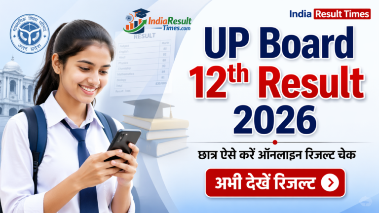 UP Board 12th Result 2026