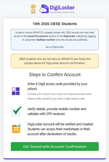 Create or Login Digilocker Account